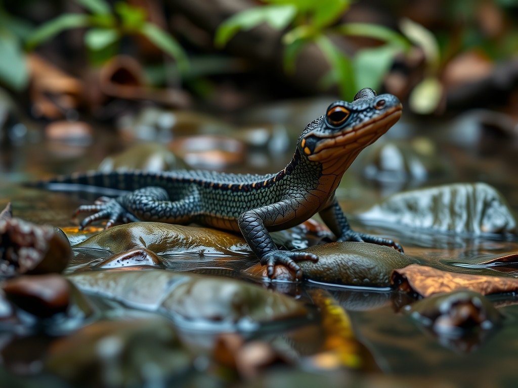 Anderson's Crocodile Newt