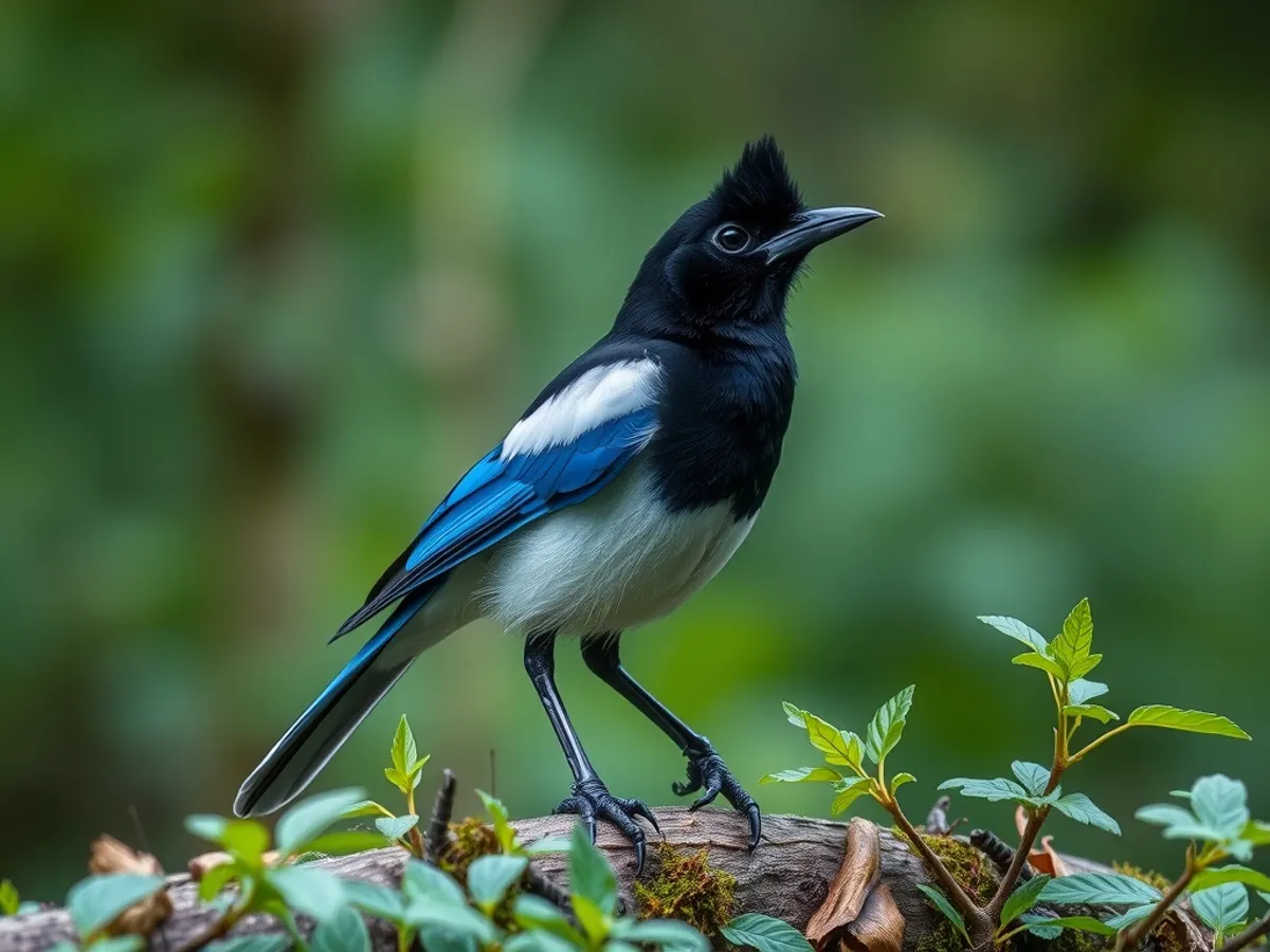 Azure-winged Magpie