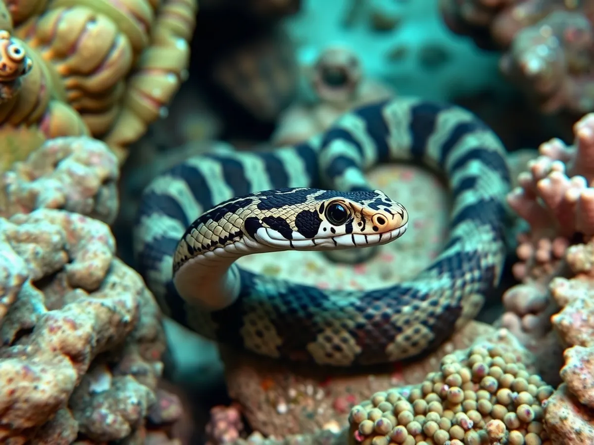 Banded sea krait