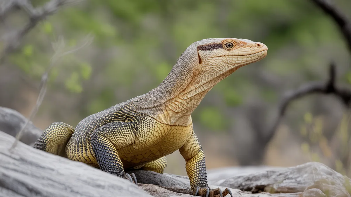 Bar-necked Rock Monitor