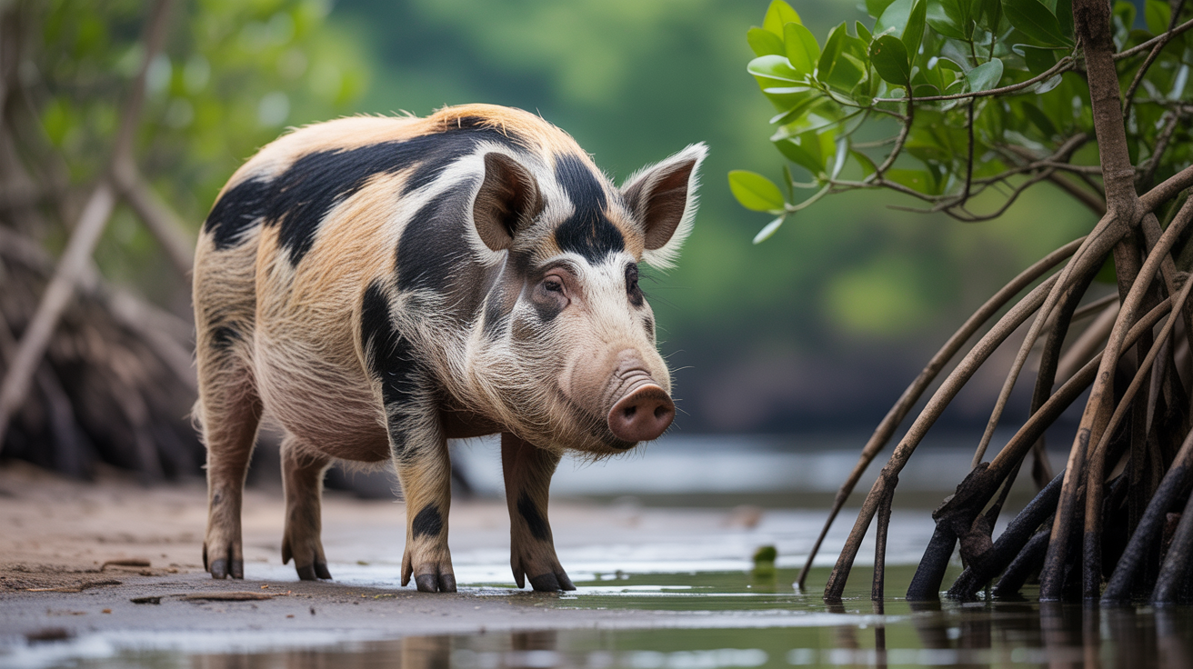 Bearded Pig