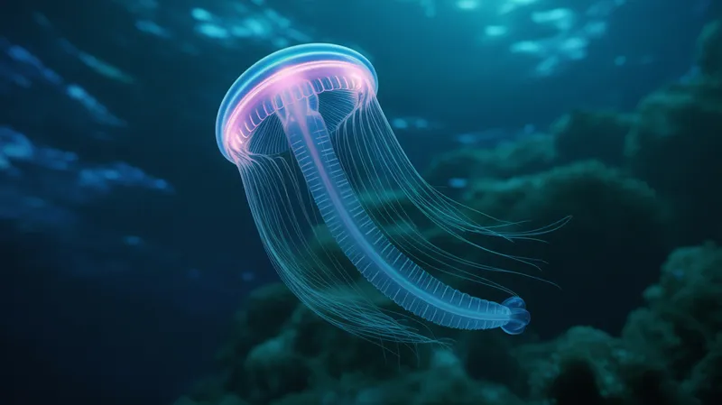 Bioluminescent Comb Jelly
