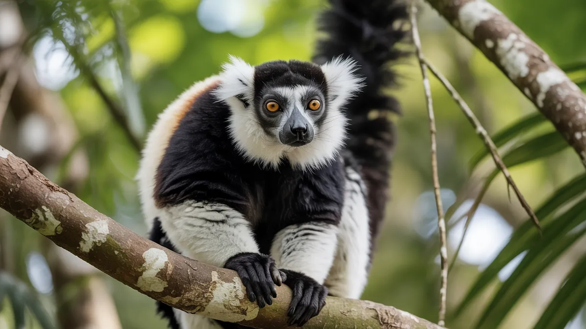 Black-and-white Ruffed Lemur