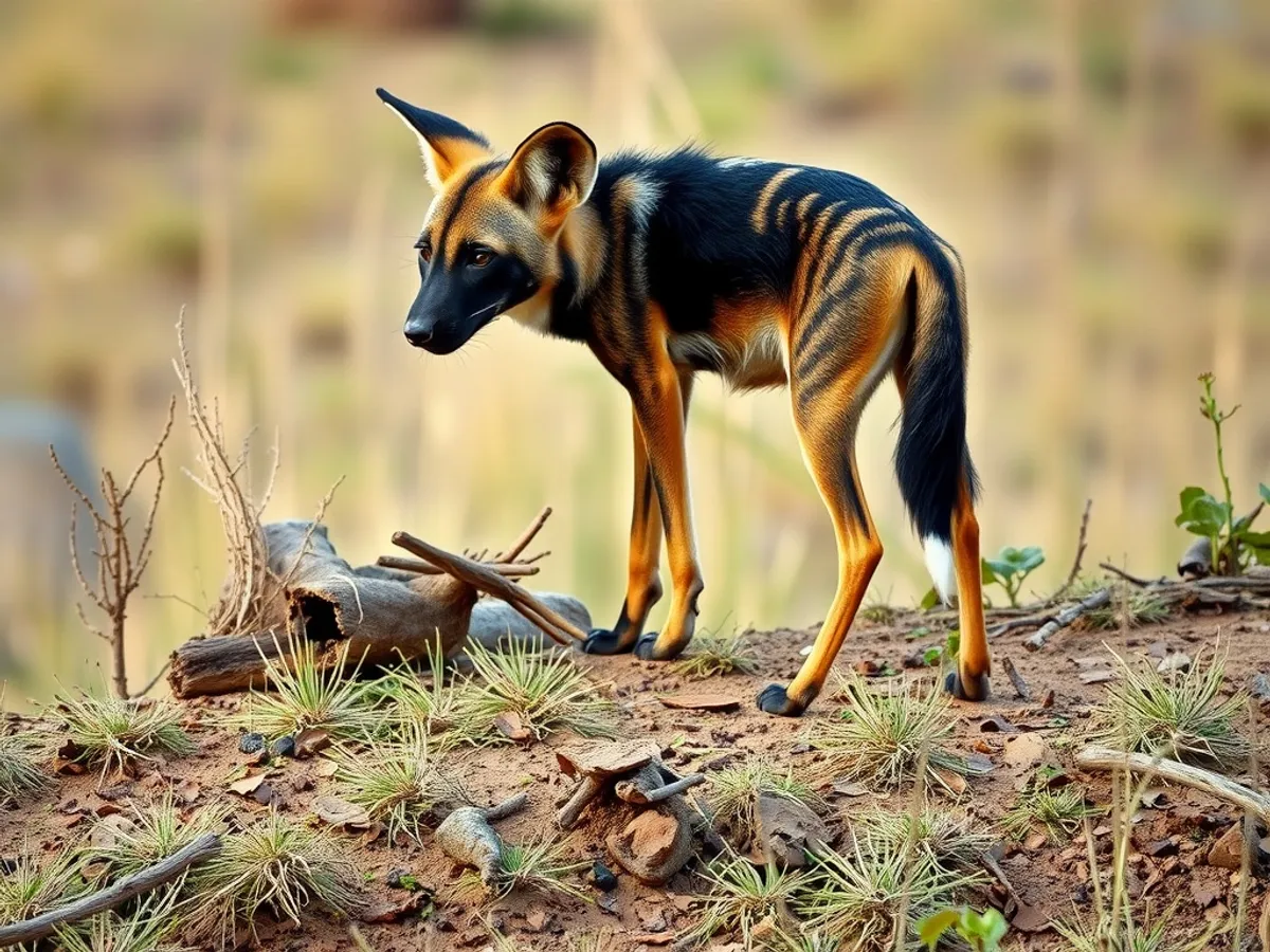 Black-backed Jackal