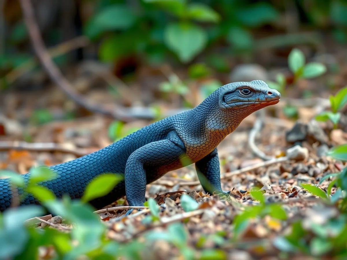 Black-Throated Monitor
