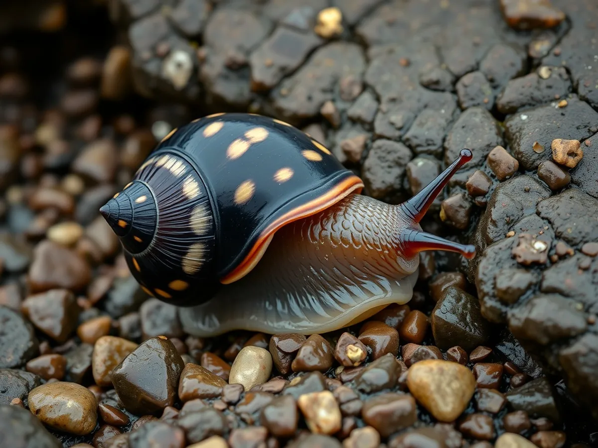 Black turban snail