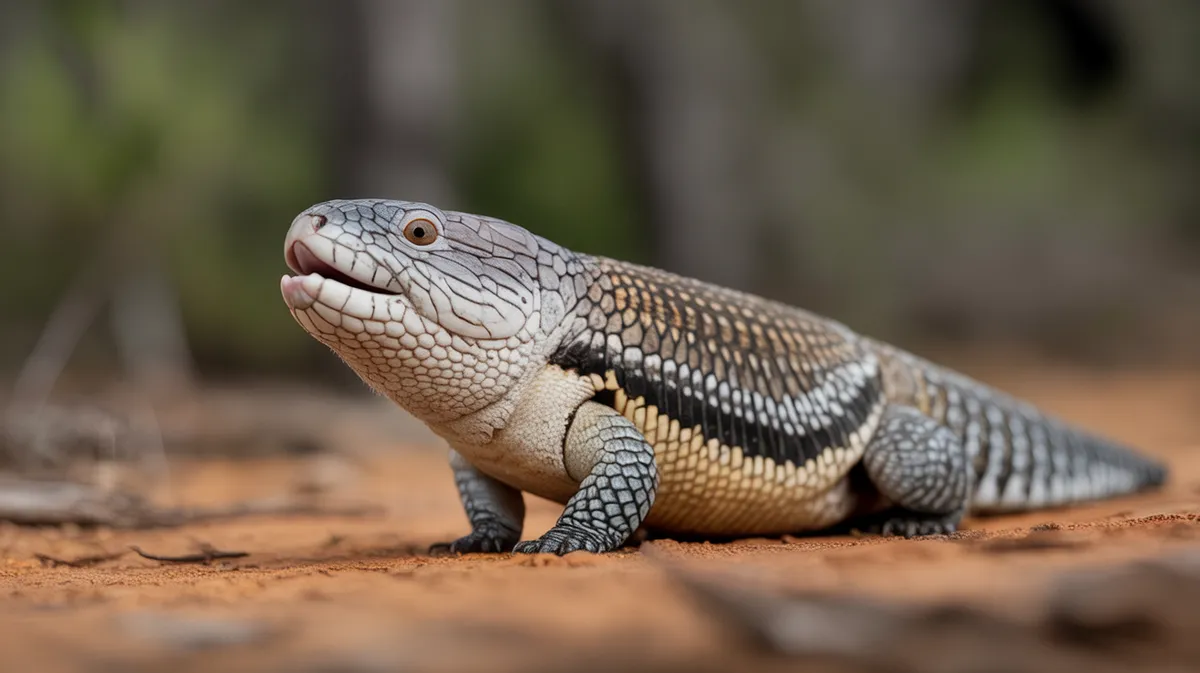 Blotched Blue-tongue