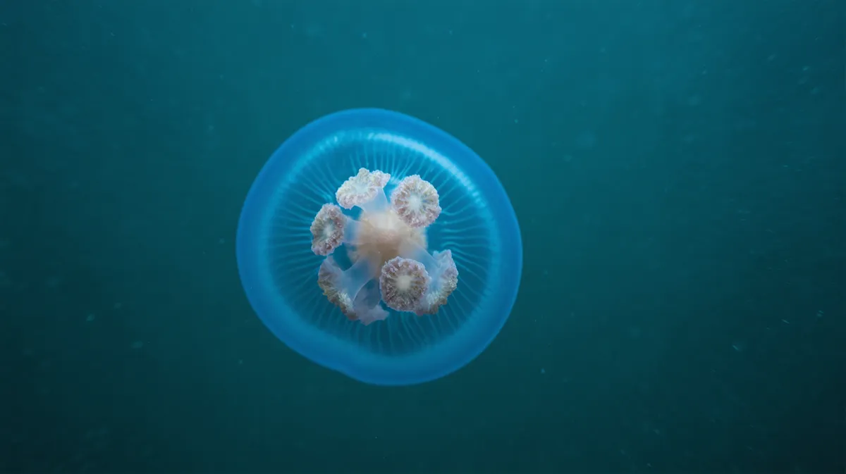 Blue bottle jellyfish