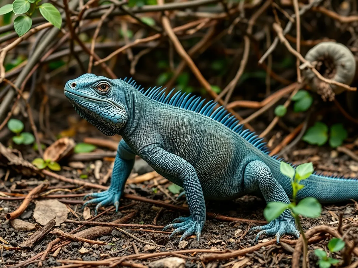 Blue Iguana