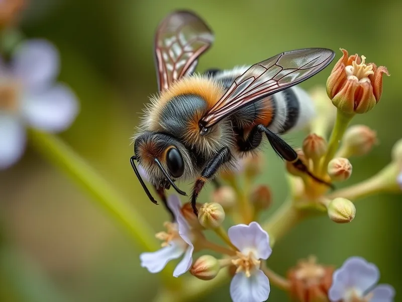 Blue orchard bee