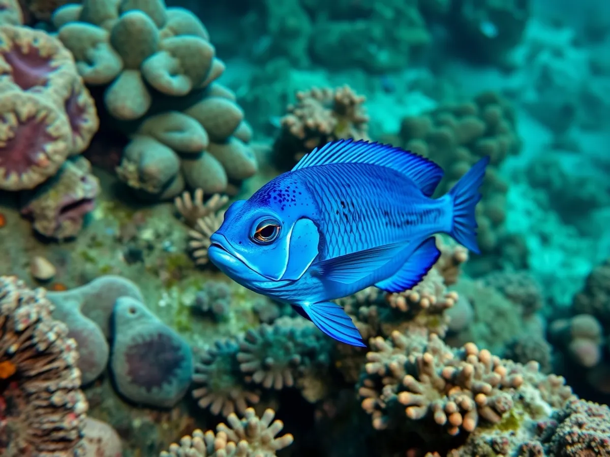 Blue Parrotfish