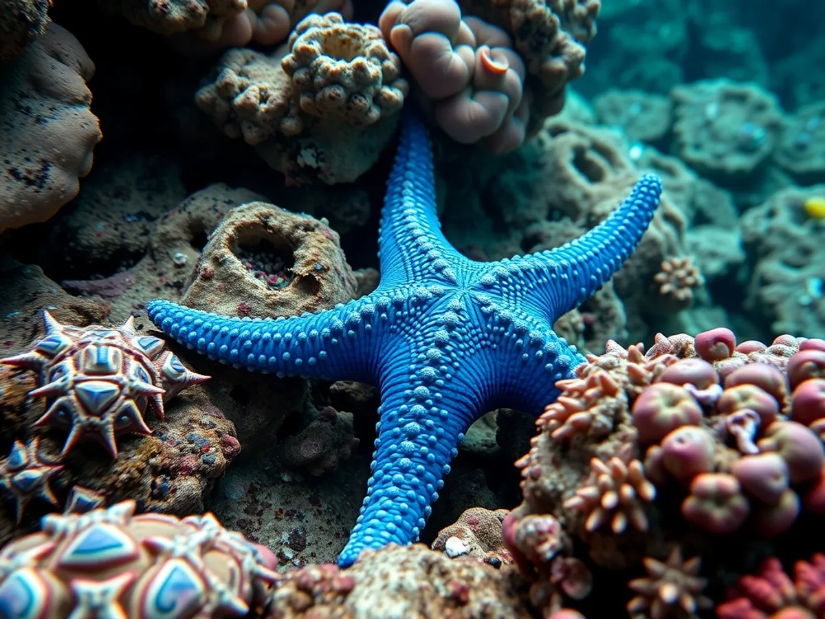 Blue Sea Star