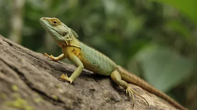 Borneo Angle-headed Lizard
