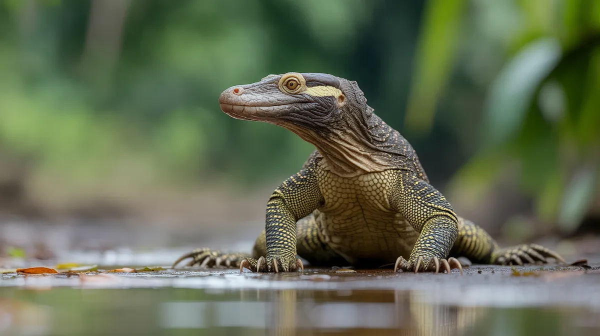 Borneo Earless Monitor