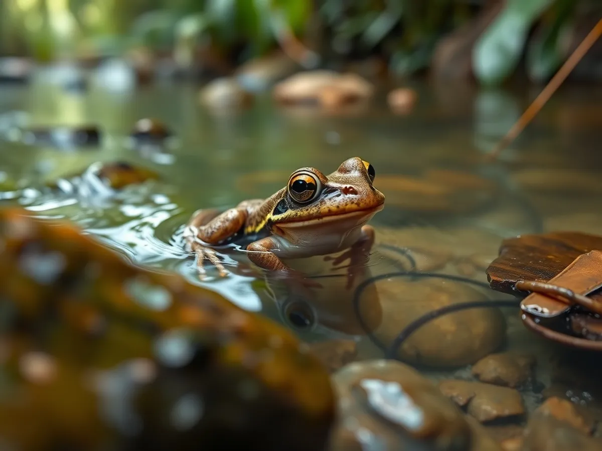 Borneo Flat-headed Frog