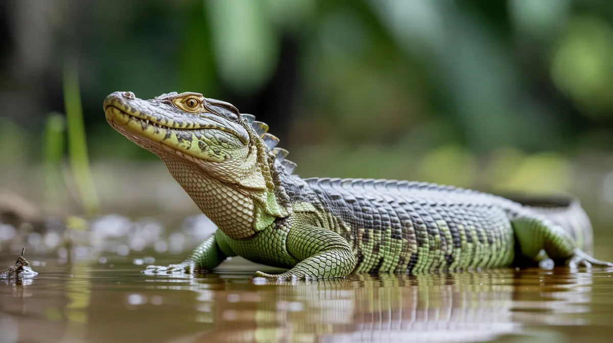 Caiman Lizard