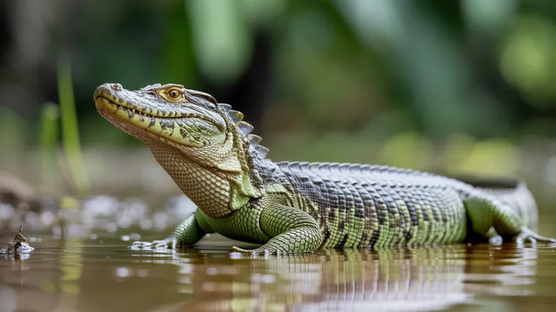 Caiman Lizard