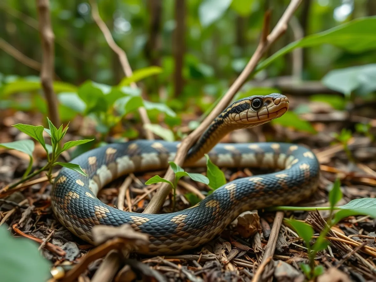 Common Collared Snake