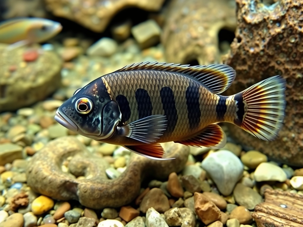 Convict cichlid