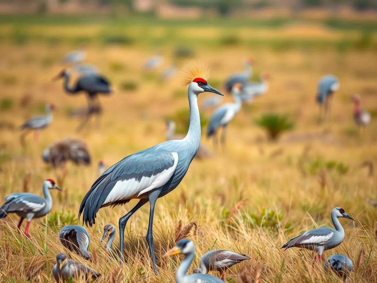 Demoiselle Crane