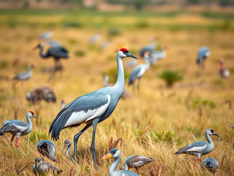 Demoiselle Crane