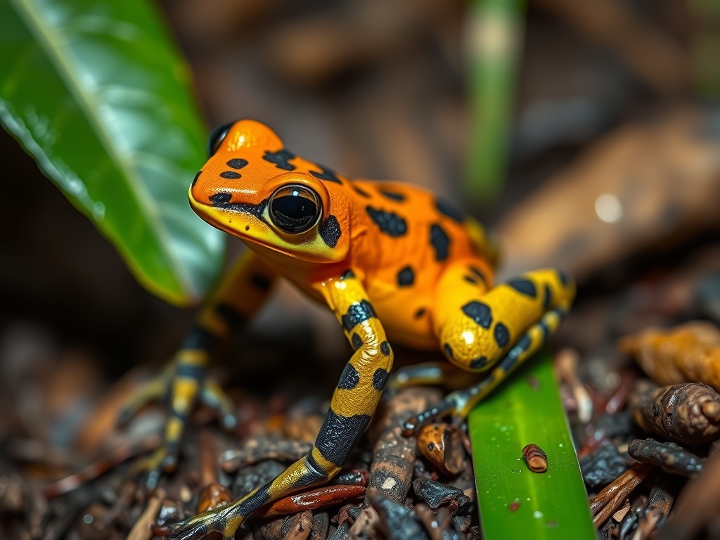Dyeing Dart Frog