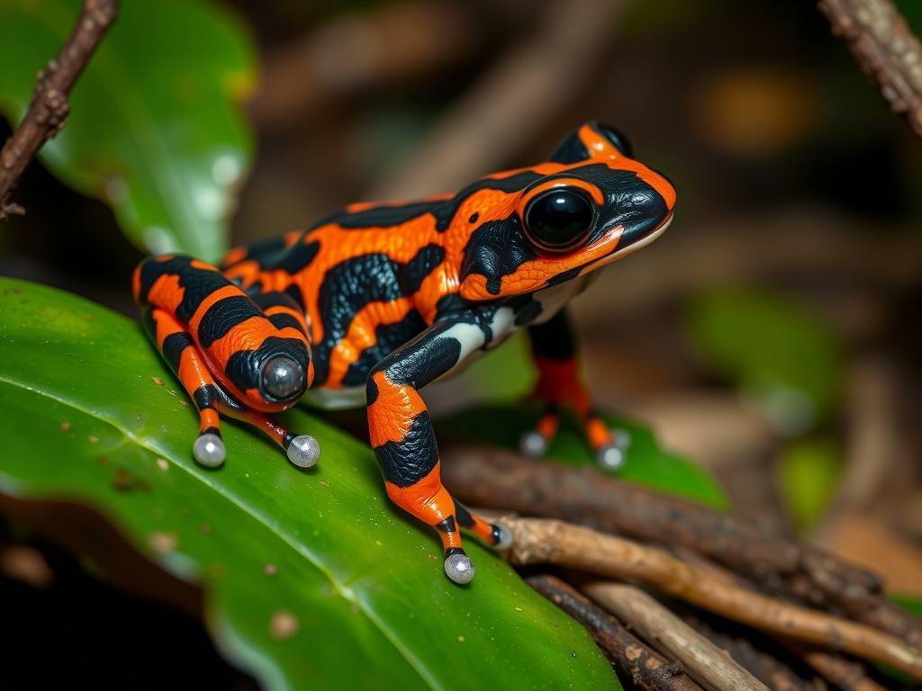 Dyeing Poison Dart Frog