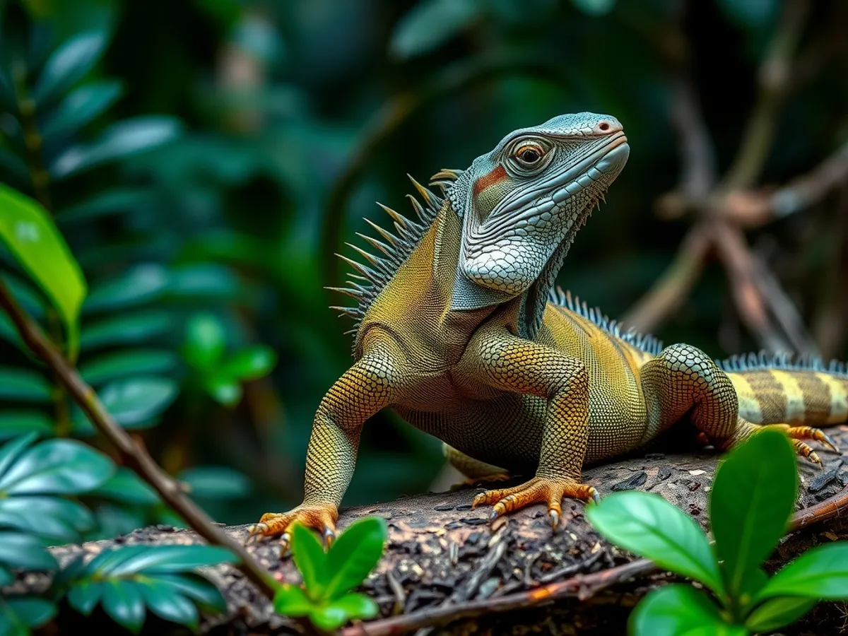 Fiji Banded Iguana