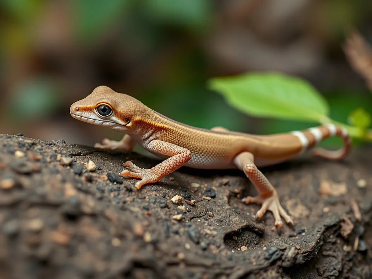 Flat-tailed House Gecko