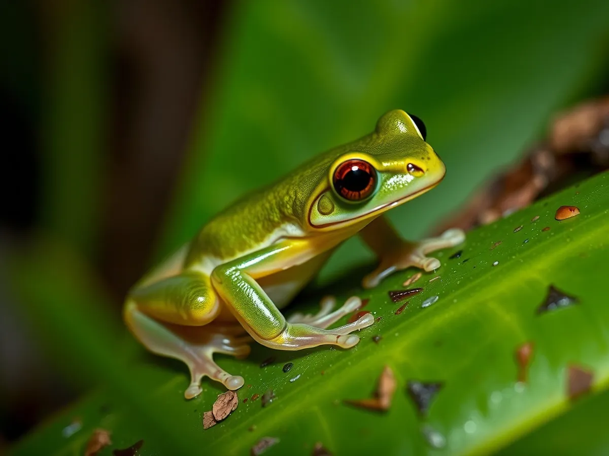 Fleischmann's Glass Frog