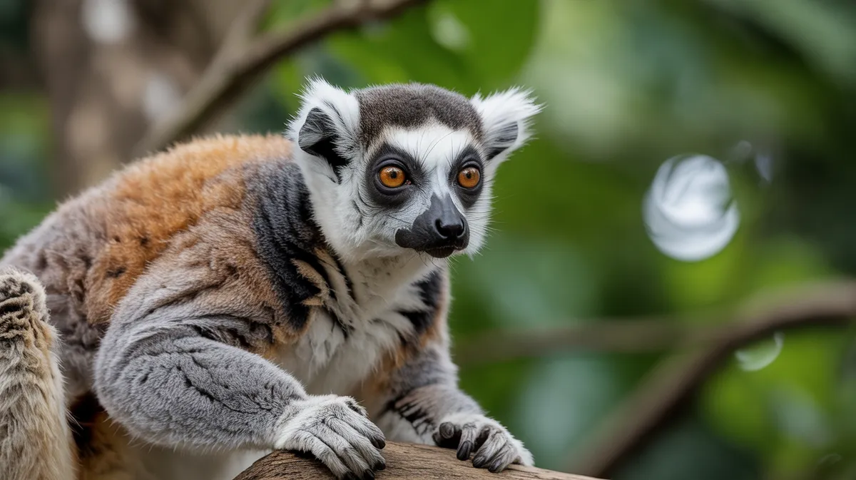 Frilled-necked Lemur