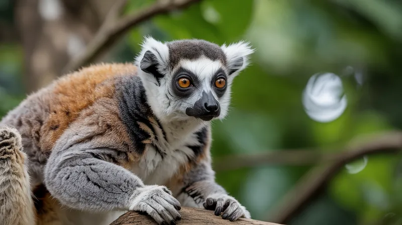 Frilled-necked Lemur