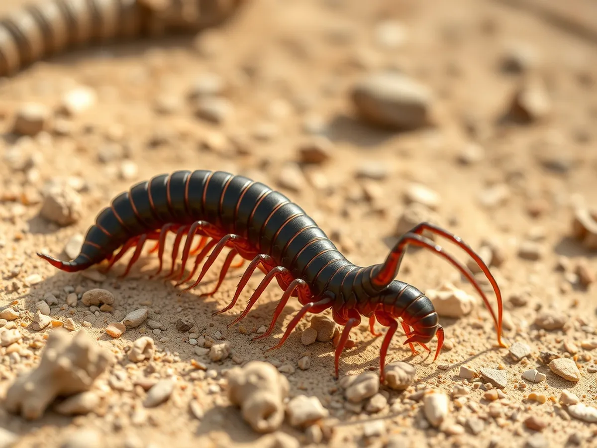 Giant Desert Centipede