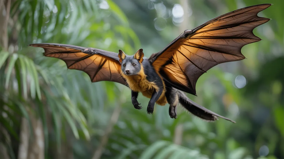 Giant Golden-crowned Flying Fox