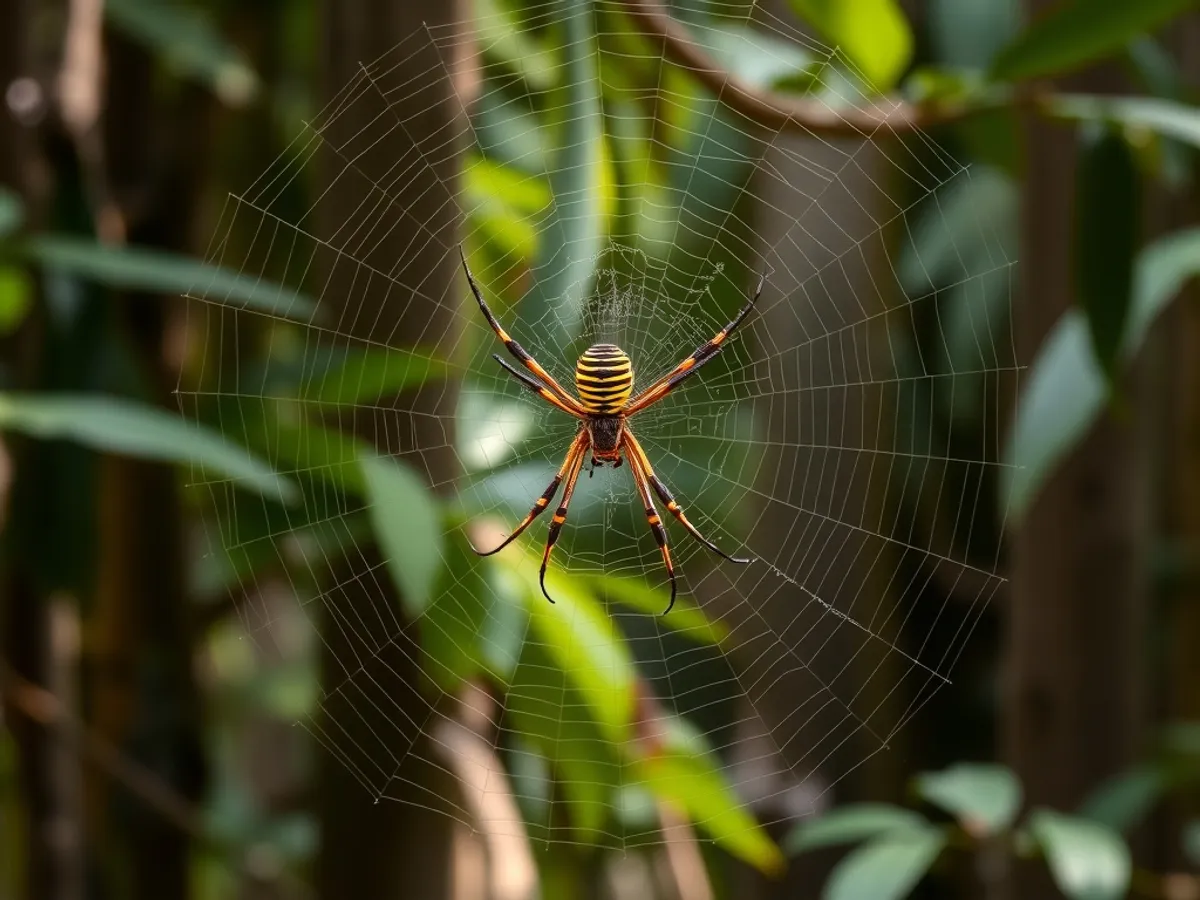 Giant golden orb-weaver