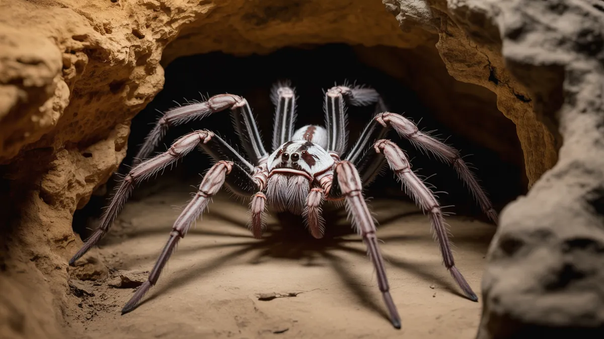 Giant huntsman spider