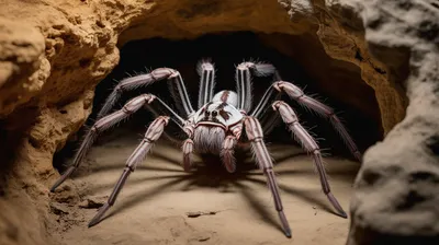 Giant huntsman spider