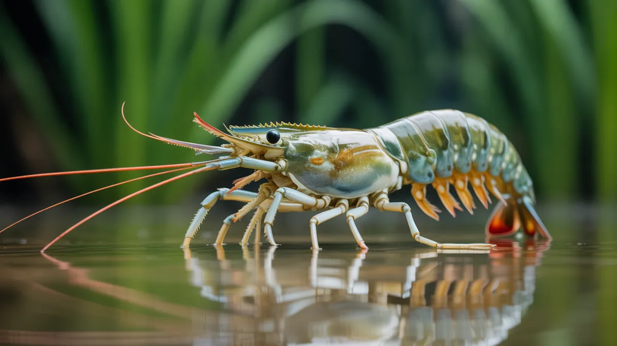 Giant river prawn