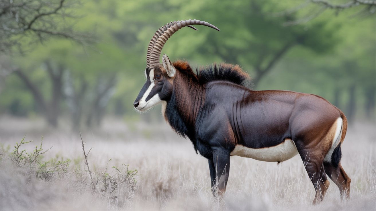Giant Sable Antelope