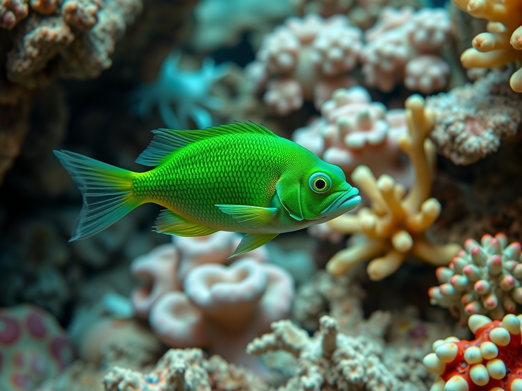 Green chromis