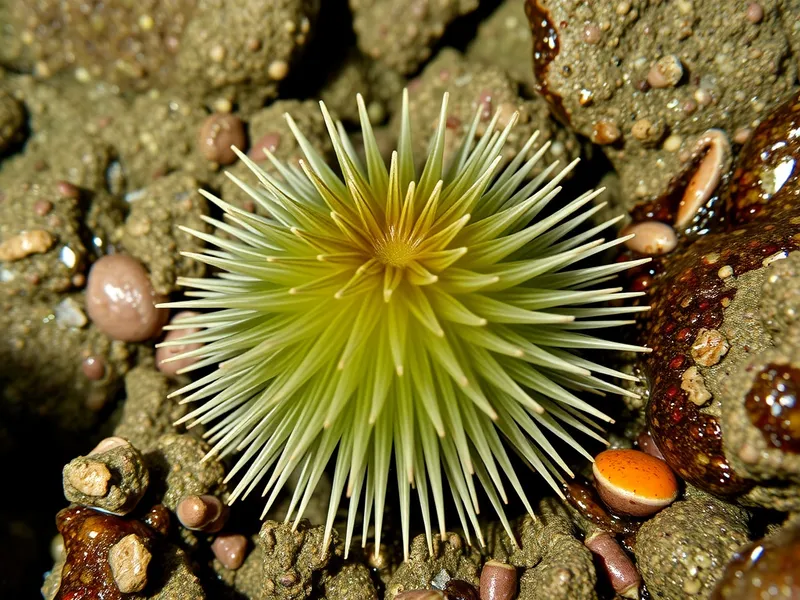 Green sea urchin