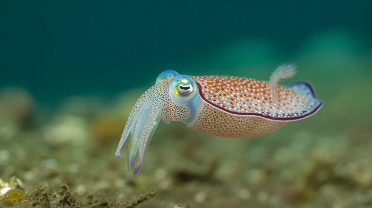 Hawaiian bobtail squid