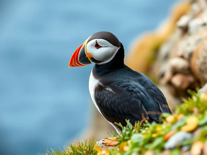 Horned Puffin