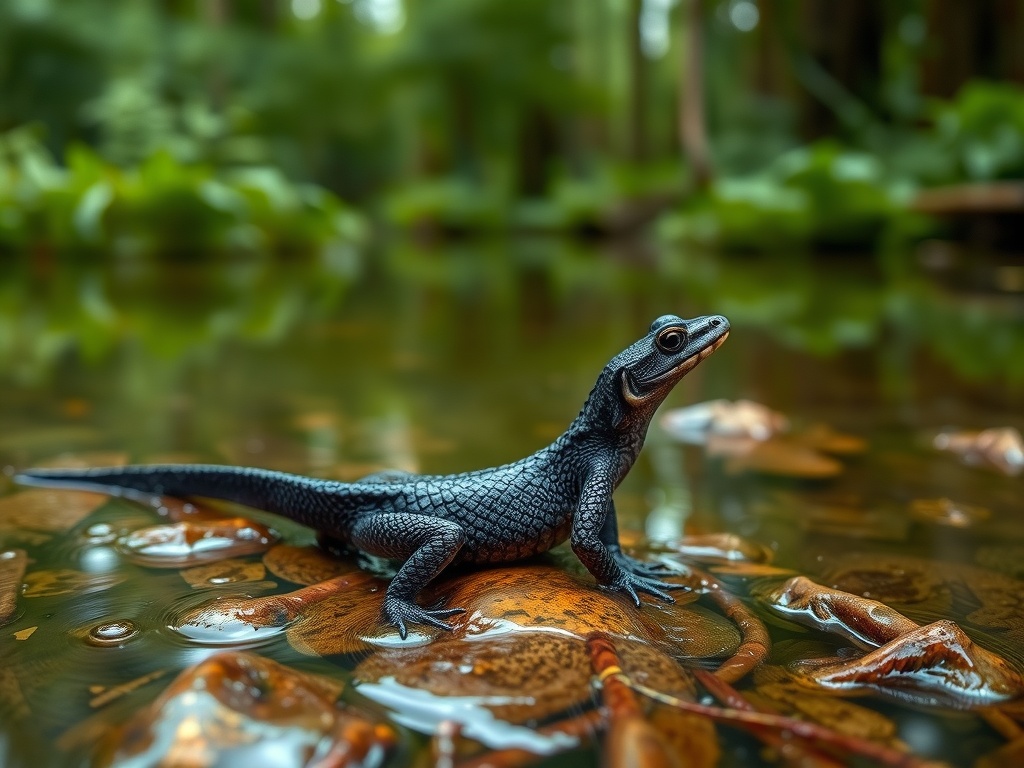 Italian Crested Newt