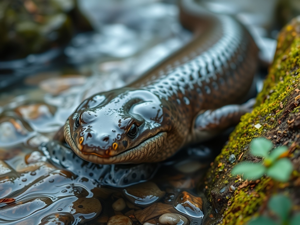 Japanese Giant Salamander
