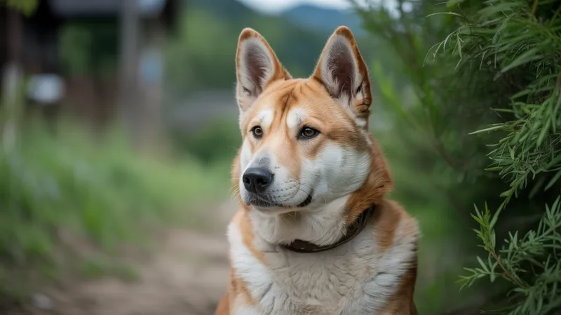Korean Jindo Dog