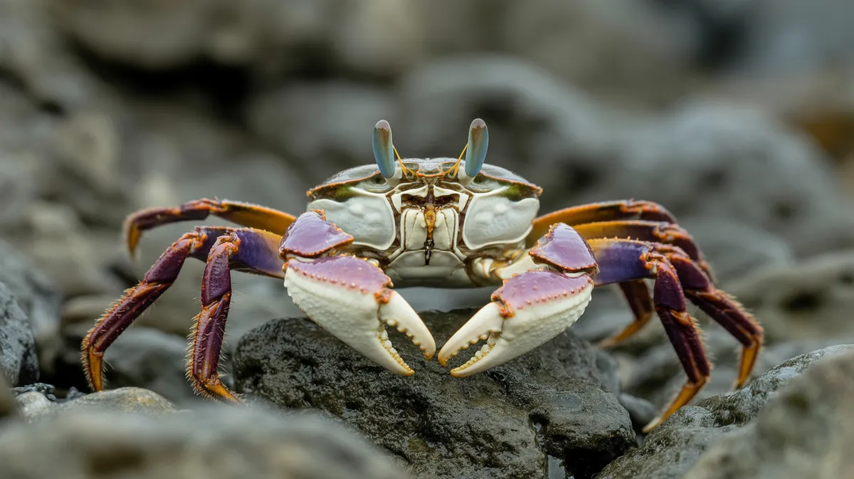 Lined Shore Crab