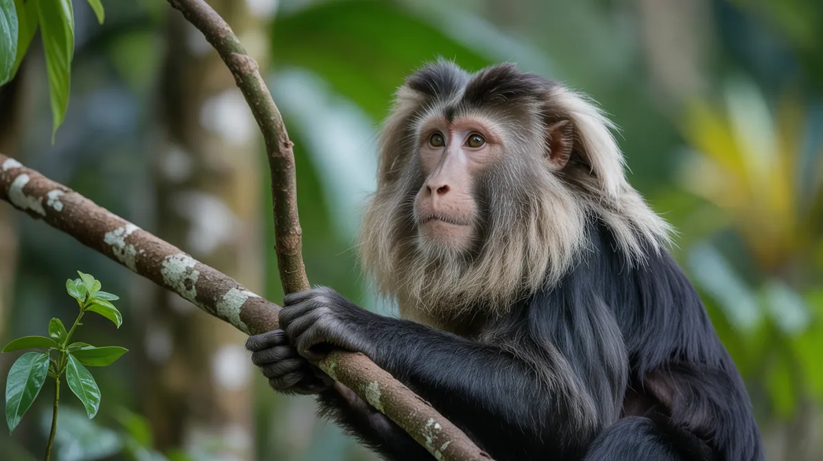 Lion-tailed Macaque