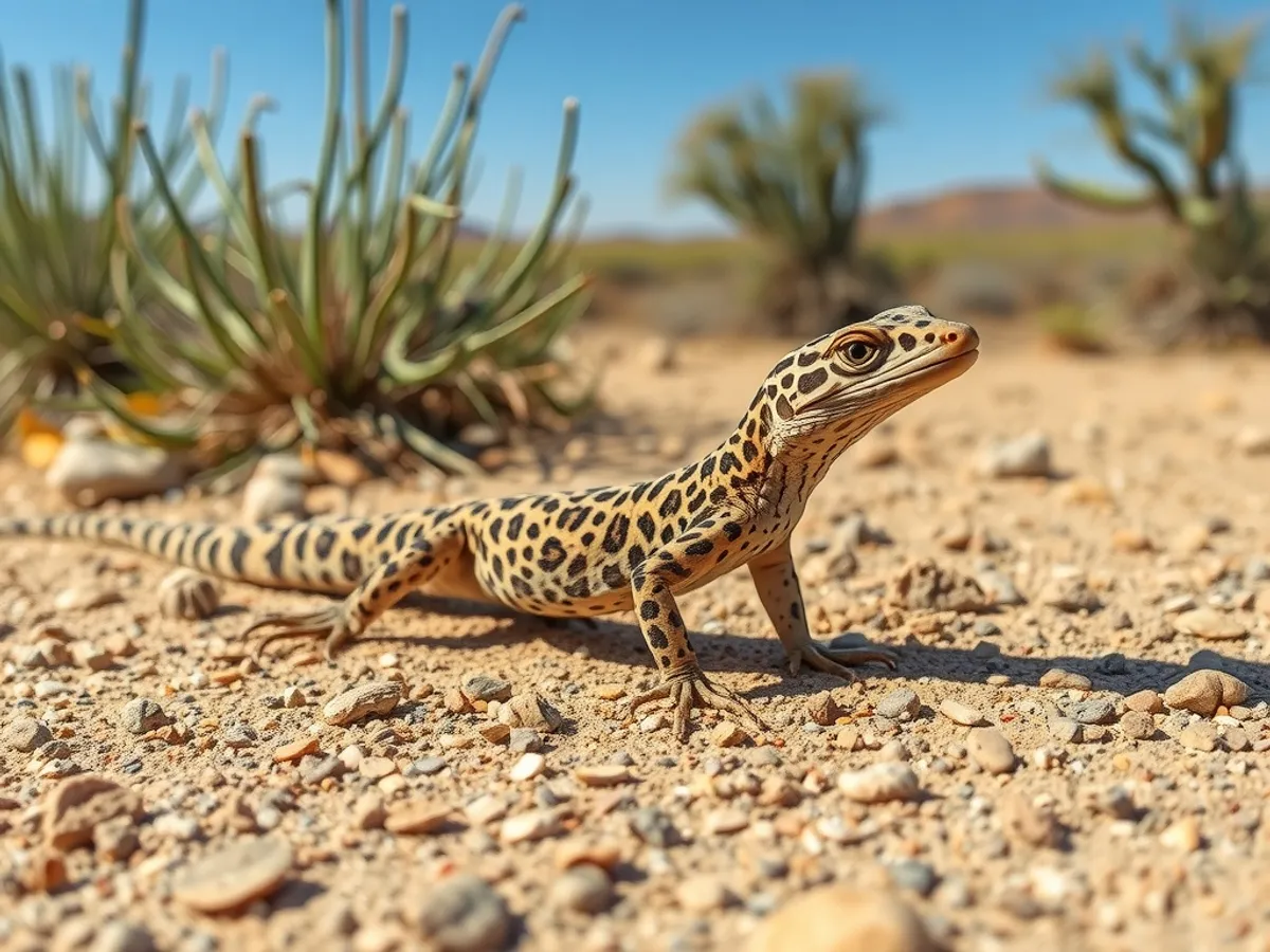 Long-Nosed Leopard Lizard