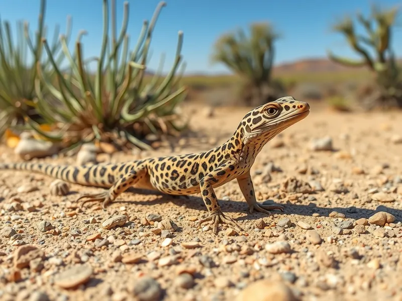 Long-Nosed Leopard Lizard